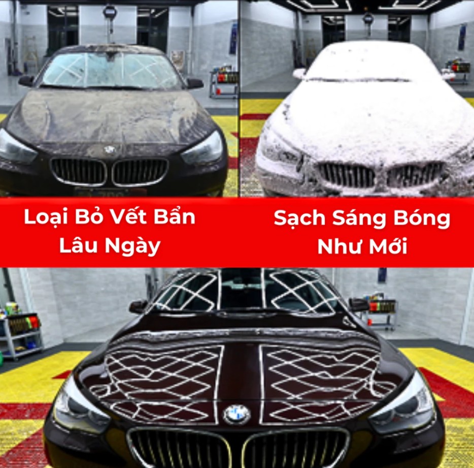 Bột Rửa Xe VENTEK Eco100 Gói 500G – Rửa Sạch Siêu Tốc, Tăng Độ Bóng & Bảo Vệ Bề Mặt Xe