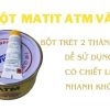 Bột Trét, Bột Matit Đa Năng ATM Vàng 2 Thành Phần (100g – 200g – 1000g) Có Cứng