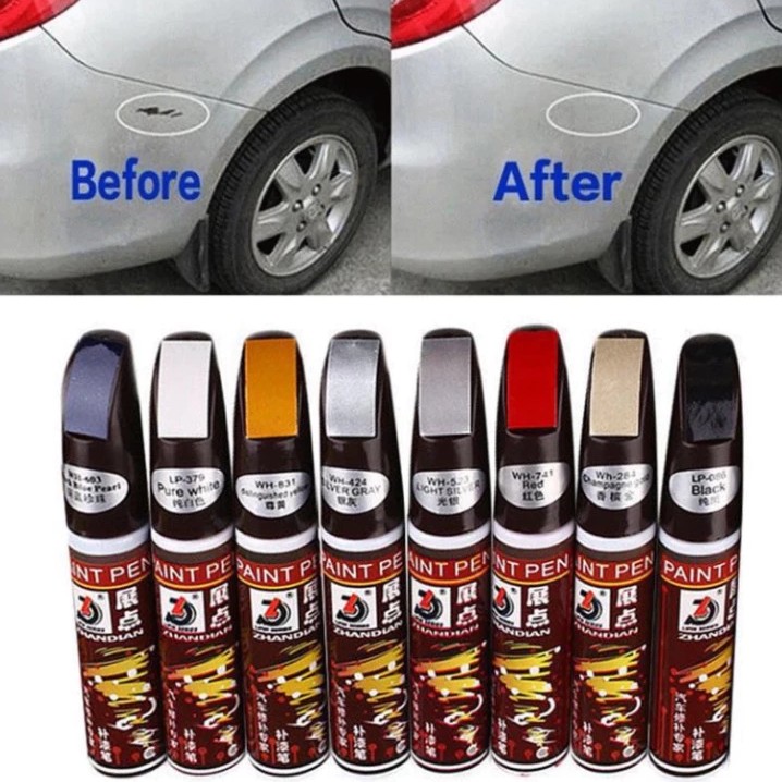 Bút Sơn Xóa Vết Trầy Xước Ô Tô – Xe Máy Bút Xóa Vết Trầy, Che Phủ Tốt, Nhanh Khô