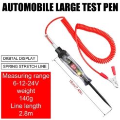 Bút Thử Điện 6V 12V 24V DC Dành Cho Ô Tô Xe Máy Và Xe Điện chuẩn đoán bình ắc quy xe máy ô tô