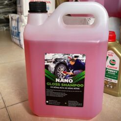 Can 5L Nước Rửa Xe Bọt Tuyết Nano Gloss Shampoo, Đánh Bay Bùn Đất, Tạo Bóng Sâu, Bảo Vệ Sơn