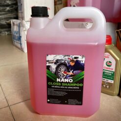 Can 5L Nước Rửa Xe Bọt Tuyết Nano Gloss Shampoo, Đánh Bay Bùn Đất, Tạo Bóng Sâu, Bảo Vệ Sơn