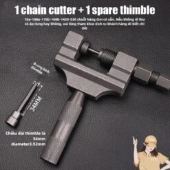 Cảo Tháo Mắt Sên Xe Máy 6 Chi Tiết Cao Cấp – Dụng Cụ Chuyên Dùng Cho Xe Máy & Xe Đạp