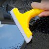 Cây Gạt Nước Màu Vàng Vệ Sinh Kính – Dụng Cụ Cạo Dán Phim Cách Nhiệt, Dán Decal Ô Tô
