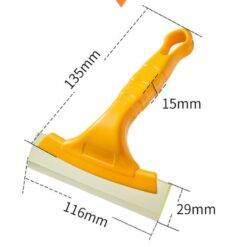 Cây Gạt Nước Màu Vàng Vệ Sinh Kính – Dụng Cụ Cạo Dán Phim Cách Nhiệt, Dán Decal Ô Tô