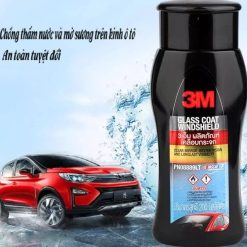 Chai Chống Bám Nước Kính Xe Ô Tô 3M Glass Coat Windshield 08889LT – Phủ Nano Chống Bám Nước