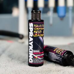 Chai Dung Dịch Kem Nhuộm Nhựa Đen Nhám SprayKing Carbon Black 100ml – Phục Hồi Bề Mặt Nhựa Nhám