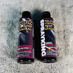 Chai Dung Dịch Kem Nhuộm Nhựa Đen Nhám Sprayking Carbon Black 100ml – Phục Hồi Nhựa Ô Tô, Xe Máy
