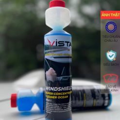 Chai Nước Rửa Kính Xe Ô Tô Vista Chuẩn Châu Âu, Làm Sạch Nhanh, Bảo Vệ Kính & Lưỡi Gạt