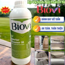 Chai Nước Xịt Vệ Sinh Nội Ngoại Thất Ô Tô BIOVI 500ml – Làm Sạch, Khử Mùi, Diệt Khuẩn