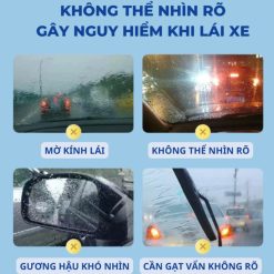 Chai Phủ Nano Chống Bám Nước Kính Cho Xe Ô Tô - 3M Glass Coat Windshield 08889 LT