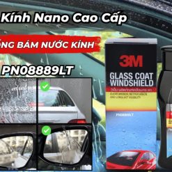 Chai Phủ Nano Chống Bám Nước Kính Cho Xe Ô Tô - 3M Glass Coat Windshield 08889 LT