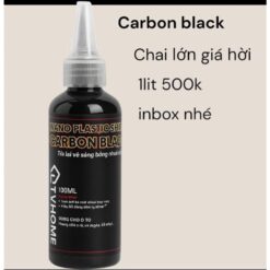 Chai Phục Hồi Nhựa Nhám Canon Black 100ml – Làm Đen Sâu, Chống UV, Chống Thấm, Bảo Vệ Lâu Dài