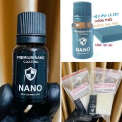 Chai phục hồi nhựa nhám Nano 10ml Cao Cấp làm đen nhựa nhám, vario, exciter, winer, SH, air blade