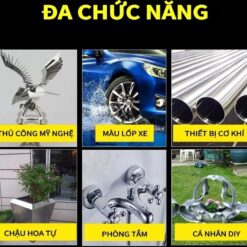 Chai Sơn Xịt Mạ Crom – Hiệu Ứng Sang Trọng, Bền Đẹp Theo Thời Gian