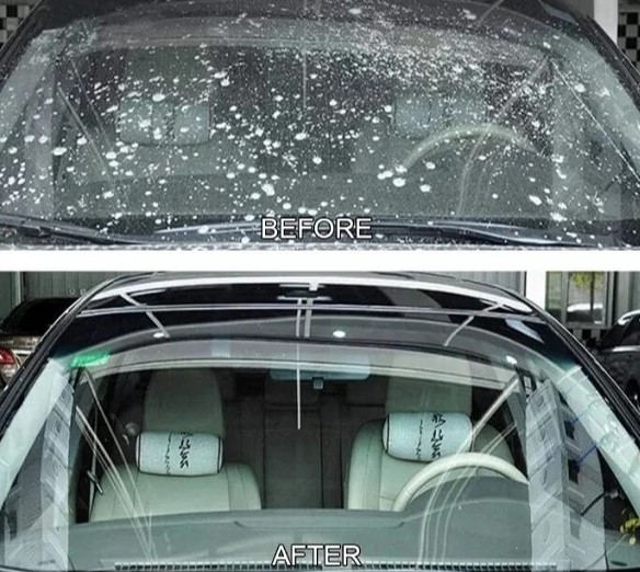 Chai Tẩy Ố Kính Ô Tô CARTY 200ml Loại Bỏ Cặn Canxi, Vết Ố, Mảng Bám, Cho Kính Xe Trong Suốt