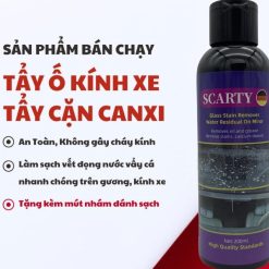 Chai Tẩy Ố Kính Ô Tô CARTY 200ml Loại Bỏ Cặn Canxi, Vết Ố, Mảng Bám, Cho Kính Xe Trong Suốt