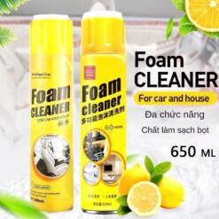 Chai xịt bọt vệ sinh đa năng nội thất ghế da ô tô, phòng bếp, sofa, đánh giày 650ml