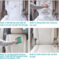 Chai xịt bọt vệ sinh đa năng nội thất, ghế da, trần nỉ ô tô CAMEL