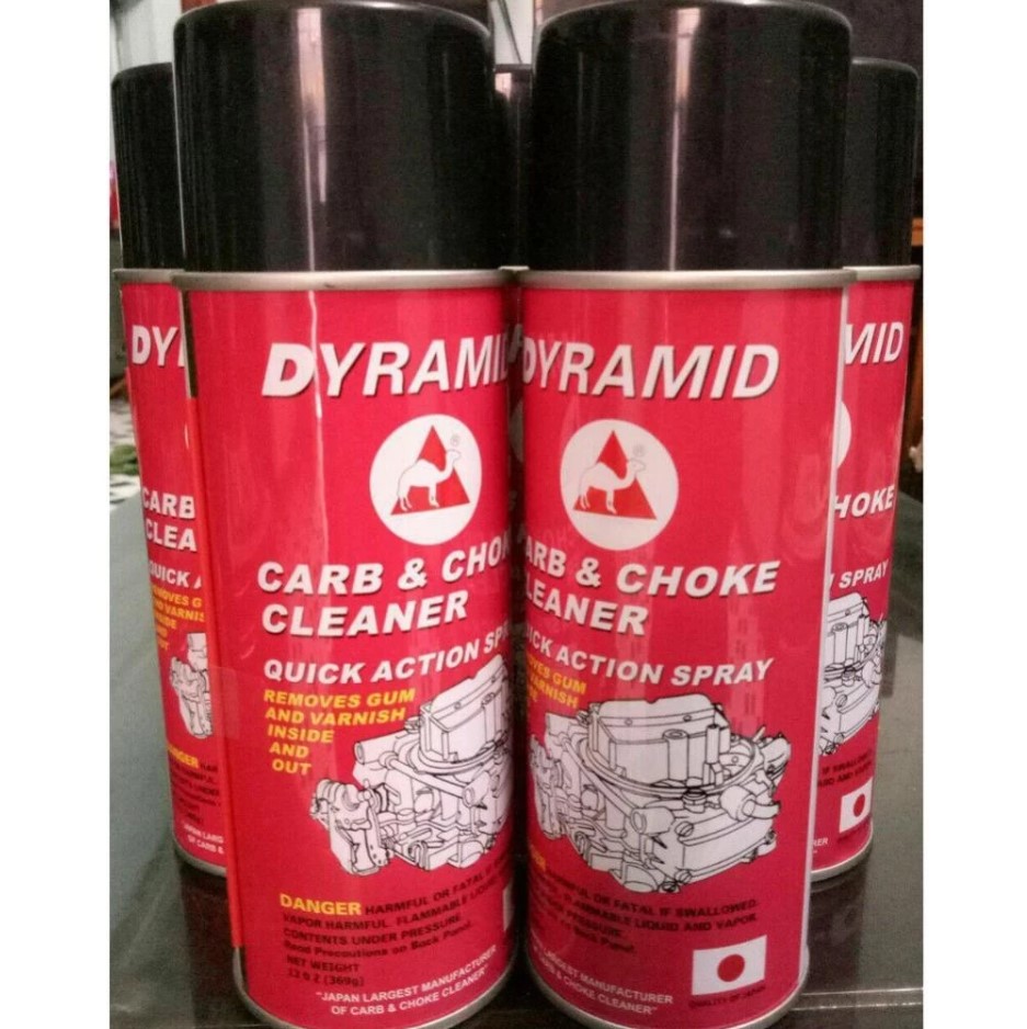 Chai Xịt Chế Xúc Bình Xăng Con, Vệ Sinh Họng Ga Kim Phun DYRAMID 450ml