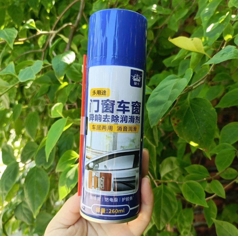 Chai Xịt Dầu Bôi Trơn Cửa Kính Ô Tô – Bảo Dưỡng Gioăng Cao Su, Chống Kẹt Kính & Cửa Nóc Xe Hơi