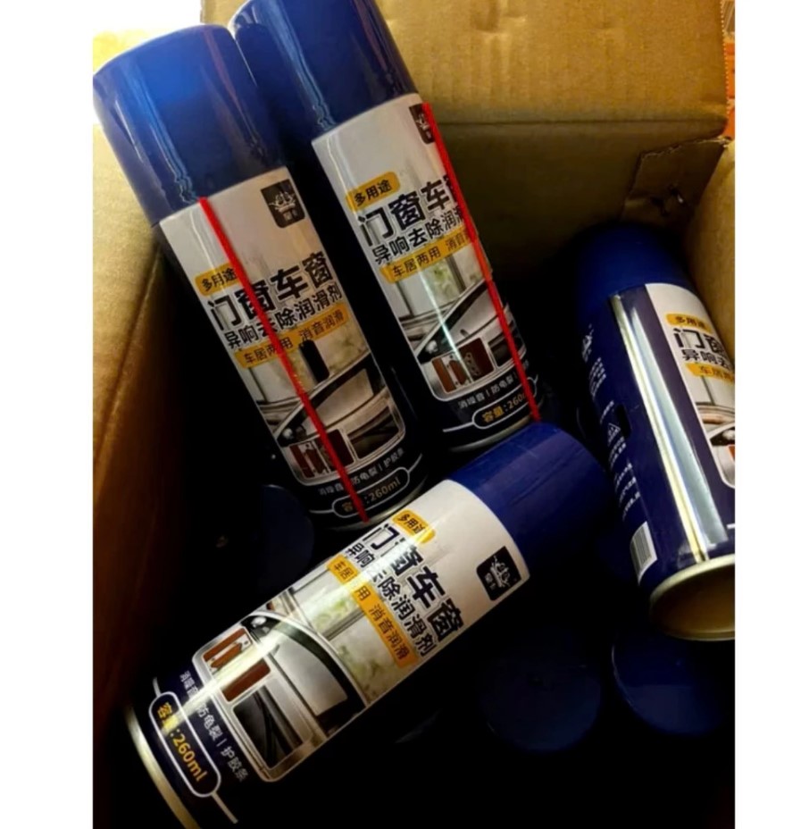 Chai Xịt Dầu Bôi Trơn Cửa Kính Ô Tô – Bảo Dưỡng Gioăng Cao Su, Chống Kẹt Kính & Cửa Nóc Xe Hơi