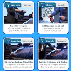 Chai Xịt Nano Dẻo Ultima 650ml Chính Hãng Vệ Sinh & Phủ Bóng Kính, Xe Ô Tô Không Cần Nước