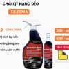 Chai Xịt Nano Dẻo Ultima 650ml Chính Hãng Vệ Sinh & Phủ Bóng Kính, Xe Ô Tô Không Cần Nước