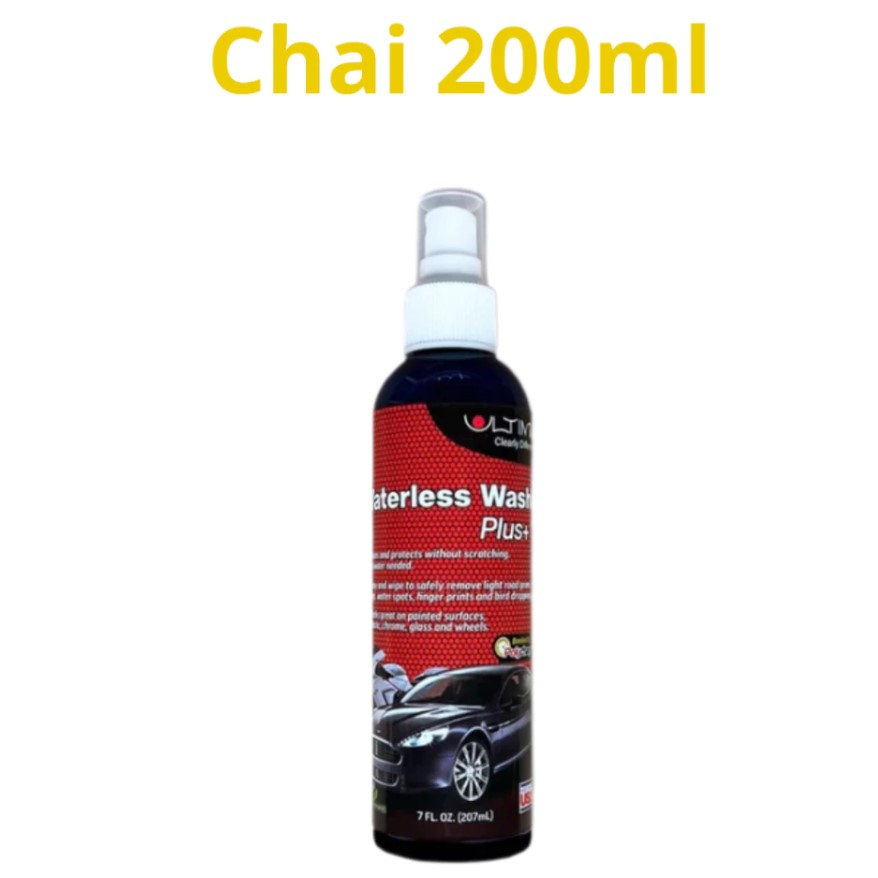 Chai Xịt Nano Dẻo Ultima 650ml – Làm Sạch Kính Không Cần Nước, Phủ Bóng & Chống Bám Nước