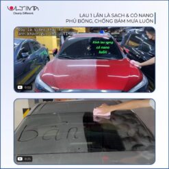 Chai Xịt Nano Dẻo Ultima 650ml – Làm Sạch, Phủ Bóng & Giảm Bám Nước Toàn Diện Cho Ô Tô