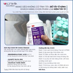 Chai Xịt Nano Dẻo Ultima 650ml – Làm Sạch, Phủ Bóng & Giảm Bám Nước Toàn Diện Cho Ô Tô