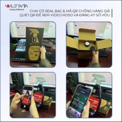 Chai Xịt Nano Dẻo Ultima 650ml – Làm Sạch, Phủ Bóng & Giảm Bám Nước Toàn Diện Cho Ô Tô