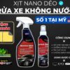 Chai Xịt Nano Dẻo Ultima – Rửa Xe Nhanh, Làm Trong Kính, Phủ Bóng Sơn, Chống Bám Nước
