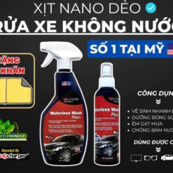 Chai Xịt Nano Dẻo Ultima – Rửa Xe Nhanh, Làm Trong Kính, Phủ Bóng Sơn, Chống Bám Nước