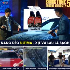 Chai Xịt Nano Dẻo Ultima – Rửa Xe Nhanh, Làm Trong Kính, Phủ Bóng Sơn, Chống Bám Nước