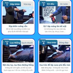 Chai Xịt Nano Dẻo Ultima – Vệ Sinh & Phủ Bóng Nhanh Cho Xe Ô Tô [650ml / 200ml]