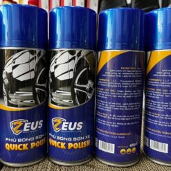 Chai Xịt Phủ Bóng Sơn Xe Máy Ô Tô, Dàn Áo ZEUS 400ml