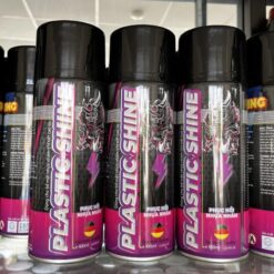 Chai Xịt Phục Hồi, Dưỡng Nhựa Nhám Sprayking Plastic Shine 400ml Tặng Khăn Mẫu Mới Nâng Cấp