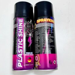 Chai Xịt Phục Hồi, Dưỡng Nhựa Nhám Sprayking Plastic Shine 400ml Tặng Khăn Mẫu Mới Nâng Cấp