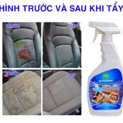Chai Xịt Tẩy Làm Sạch Ghế Sofa, Ghế Da Ô Tô, Vệ Sinh Nội Thất Ô Tô – Dung Tích 500ml