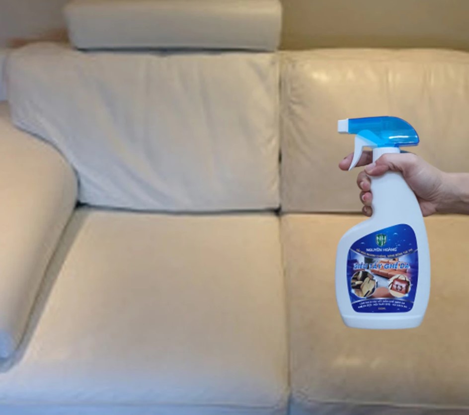 Chai Xịt Tẩy Làm Sạch Ghế Sofa, Ghế Da Ô Tô, Vệ Sinh Nội Thất Ô Tô – Dung Tích 500ml