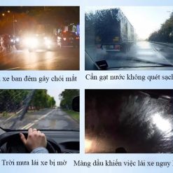 Chai Xịt Tẩy Ố Kính Ô Tô YIPAUTO – Làm Sạch Màng Dầu, Cặn Bẩn, Bóng Kính Xe & Chống Bám Nước