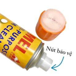 Chai Xịt Tẩy Rửa Nội Thất Ô Tô Camel Dạng Bọt Tuyết 650ml – Có Sẵn Bàn Chải Trên Nắp