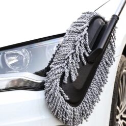 Chổi Quét Bụi Dọn Vệ Sinh Nội Thất Ô Tô Chuyên Dụng – Chổi Tròn, Dẹt Lau Bụi Đa Năng Cho Xe Ô Tô, Xe Tải