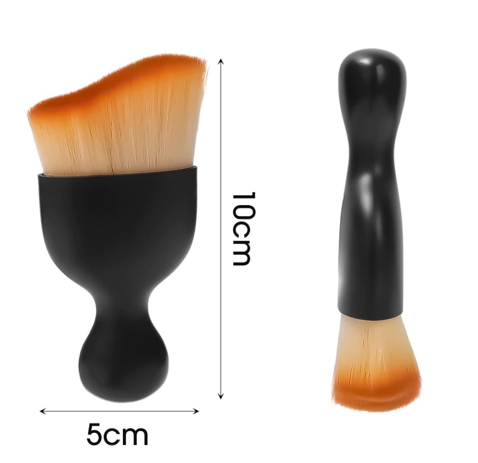 Chổi quét bụi vệ sinh nội thất xe oto làm sạch khe hở điều hòa xe hơi lông mềm mịn, chải cọ mini lau sạch ôtô, máy tính