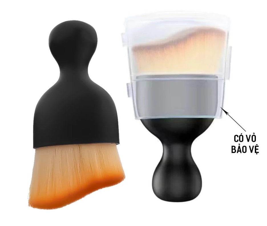 Chổi quét bụi vệ sinh nội thất xe oto làm sạch khe hở điều hòa xe hơi lông mềm mịn, chải cọ mini lau sạch ôtô, máy tính