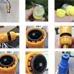 Chổi Rửa Xe 2 Trong 1 Kèm Vòi Nước – Chổi Rửa Xe Đa Năng Lau Cửa Kính, Lau Sàn, Lau Bề Mặt Máy Lạnh