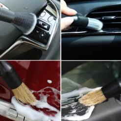 Cọ Lông Siêu Mềm Vệ Sinh Chi Tiết Nội Thất Ô Tô – Làm Sạch Tinh Tế, Không Gây Trầy Xước