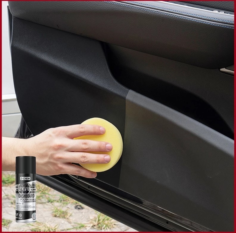 Combo 02 Chai Phục Hồi Nhựa Nhám D-Chem Chính Hãng – Dưỡng & Đánh Bóng Nhựa Nhám Ô Tô, Xe Máy