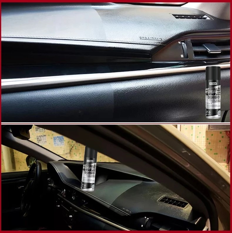 Combo 02 Chai Phục Hồi Nhựa Nhám D-Chem Chính Hãng – Dưỡng & Đánh Bóng Nhựa Nhám Ô Tô, Xe Máy